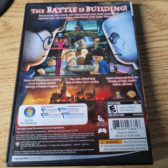 PC DVD LEGO Harry Potter Years 1-4 and Harry Potter Years 5-7 - Picture 4 of 4